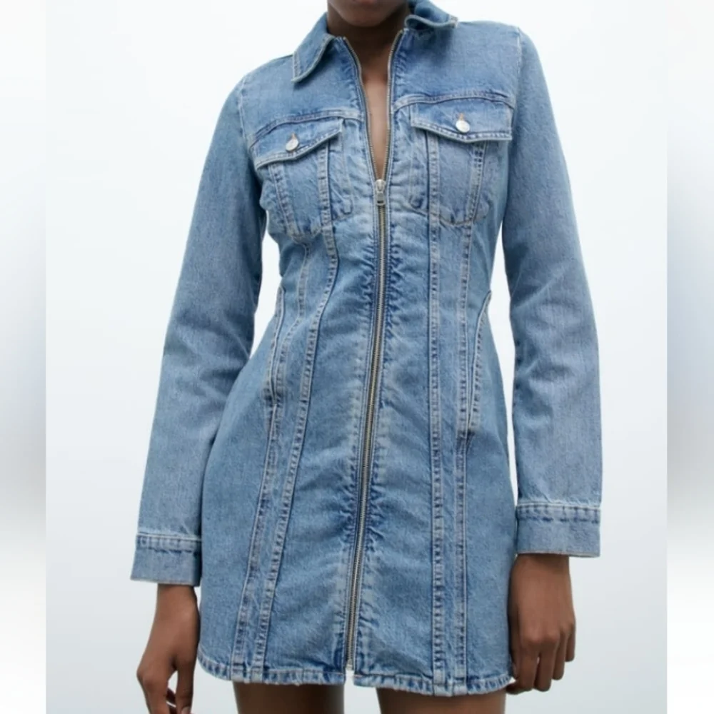 Zara Denim TRF Dress
